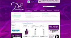 Desktop Screenshot of pandorabeauty.com
